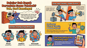 Gagal Paham di Kelas? Coba Ubah Cara Belajarmu!