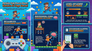 Belajar Seperti Gamer: Menerapkan Gaya Belajar Kinestetik di Dunia Nyata